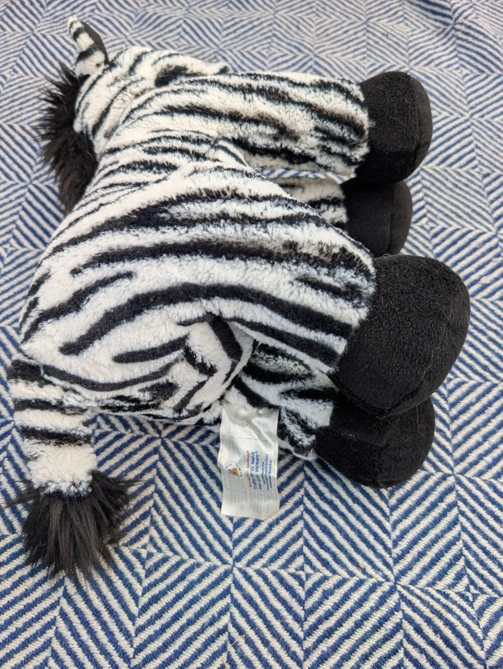 Build-a-Bear WWF Zebra Plush 2008 - Picture 5 of 5